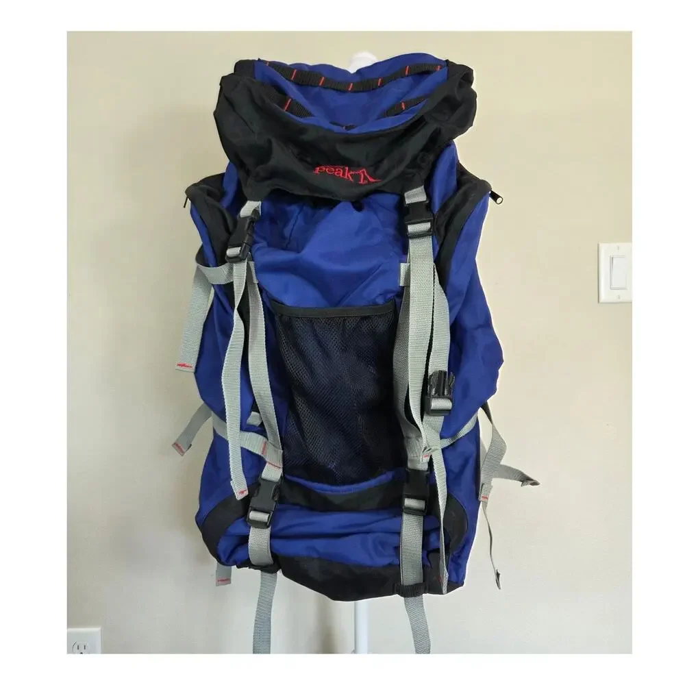 Coleman Peak 1 Hiking Backpack Blue Black & Gray Medium Capacity